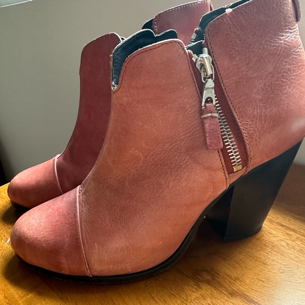 Rag & Bone Rust Boots Booties 37 - image 3
